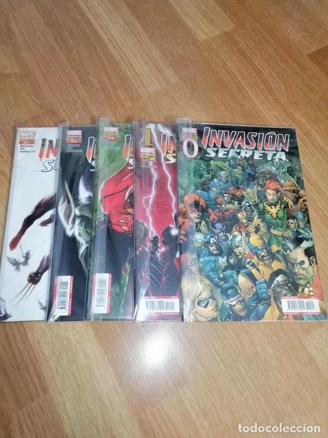 C&oacute;mics: Invasi&oacute;n Secreta 0 a 8 completa PANINI. - Foto 1