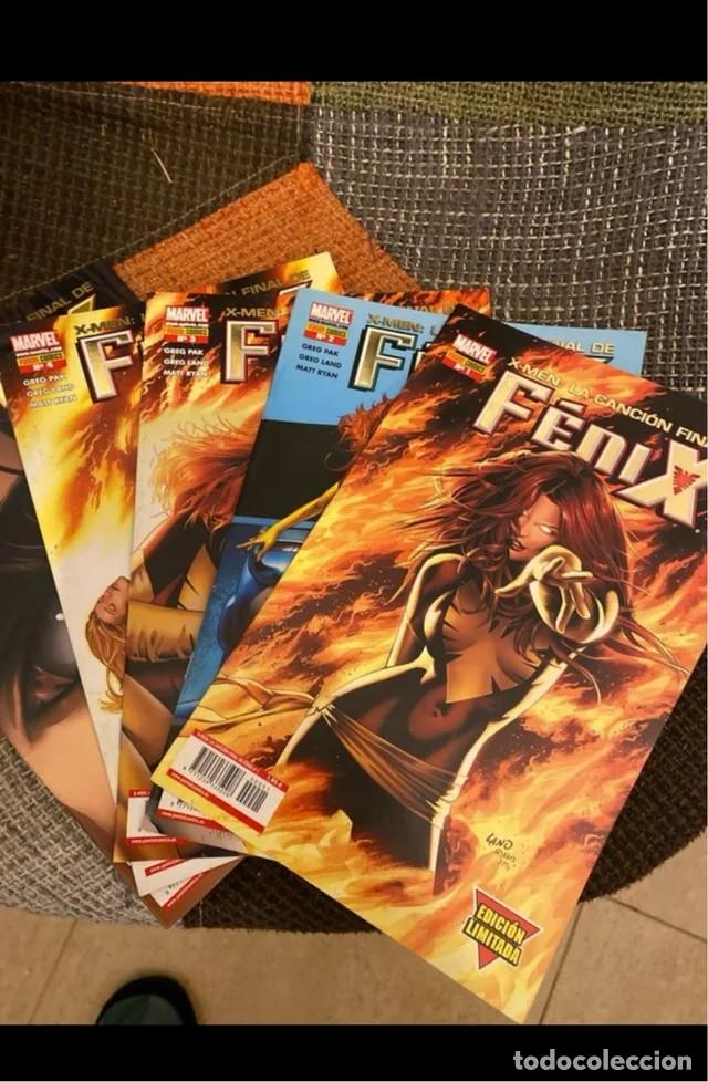 C&oacute;mics: La canci&oacute;n final de F&eacute;nix. COMPLETA. 5 NUMEROS. PANINI. - Foto 1