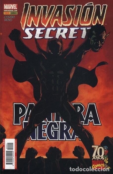C&oacute;mics: INVASION SECRETA PANTERA NEGRA. PANINI. - Foto 1