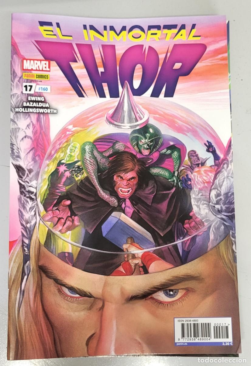 C&oacute;mics: EL INMORTAL THOR VOL 8 N&ordm; 17 / 160 / MARVEL - PANINI - Foto 1