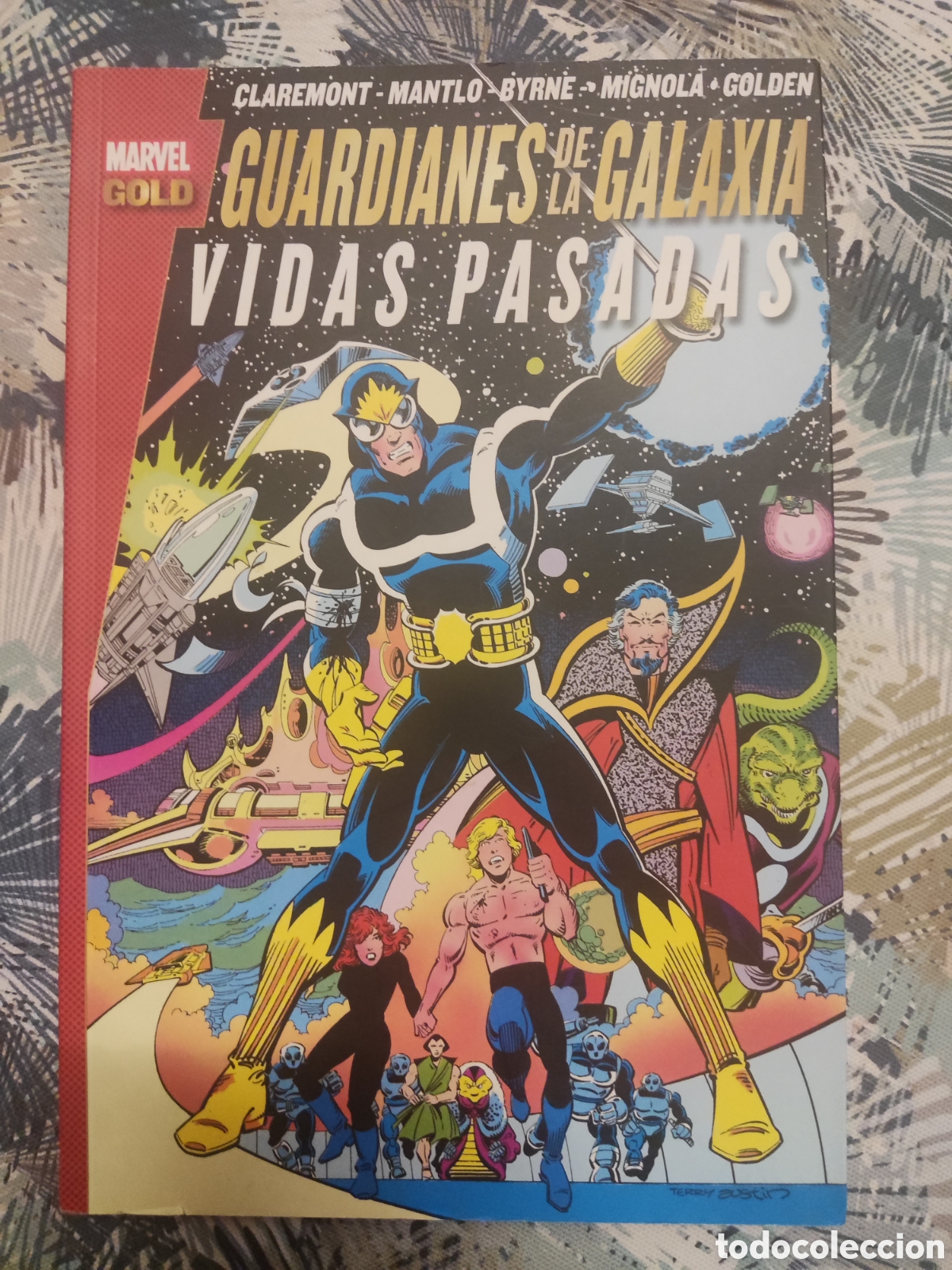 C&oacute;mics: Marvel gold guardianes de la galaxia vidas pasadas panini - Foto 1