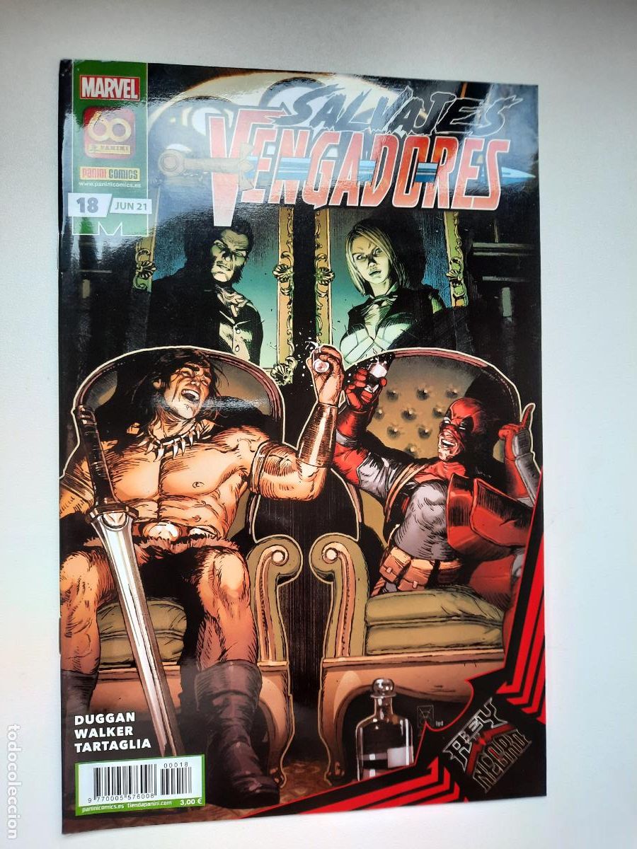C&oacute;mics: SALVAJES VENGADORES N&ordm; 18 - ED. PANINI - Foto 1