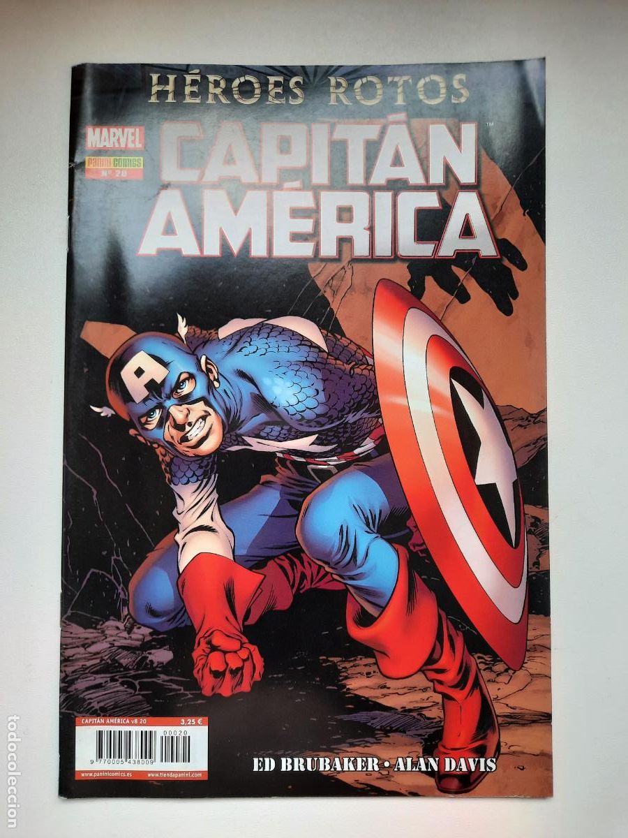 C&oacute;mics: CAPIT&Aacute;N AM&Eacute;RICA N&ordm; 20 - V.8 - ED. PANINI - Foto 1
