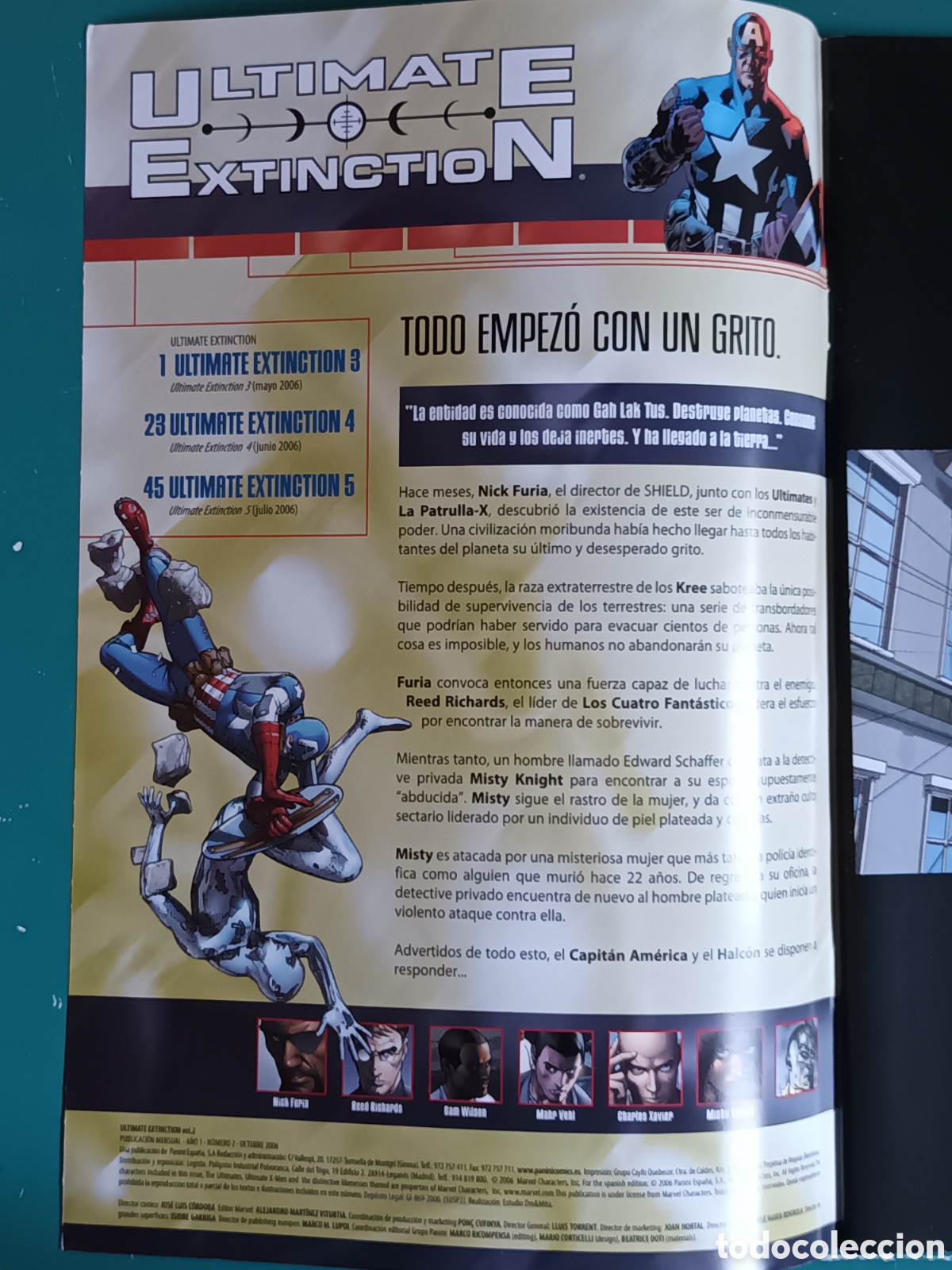 C&oacute;mics: Ultimate Extinction N&ordm; 2 Panini Marvel 2006 - Foto 2
