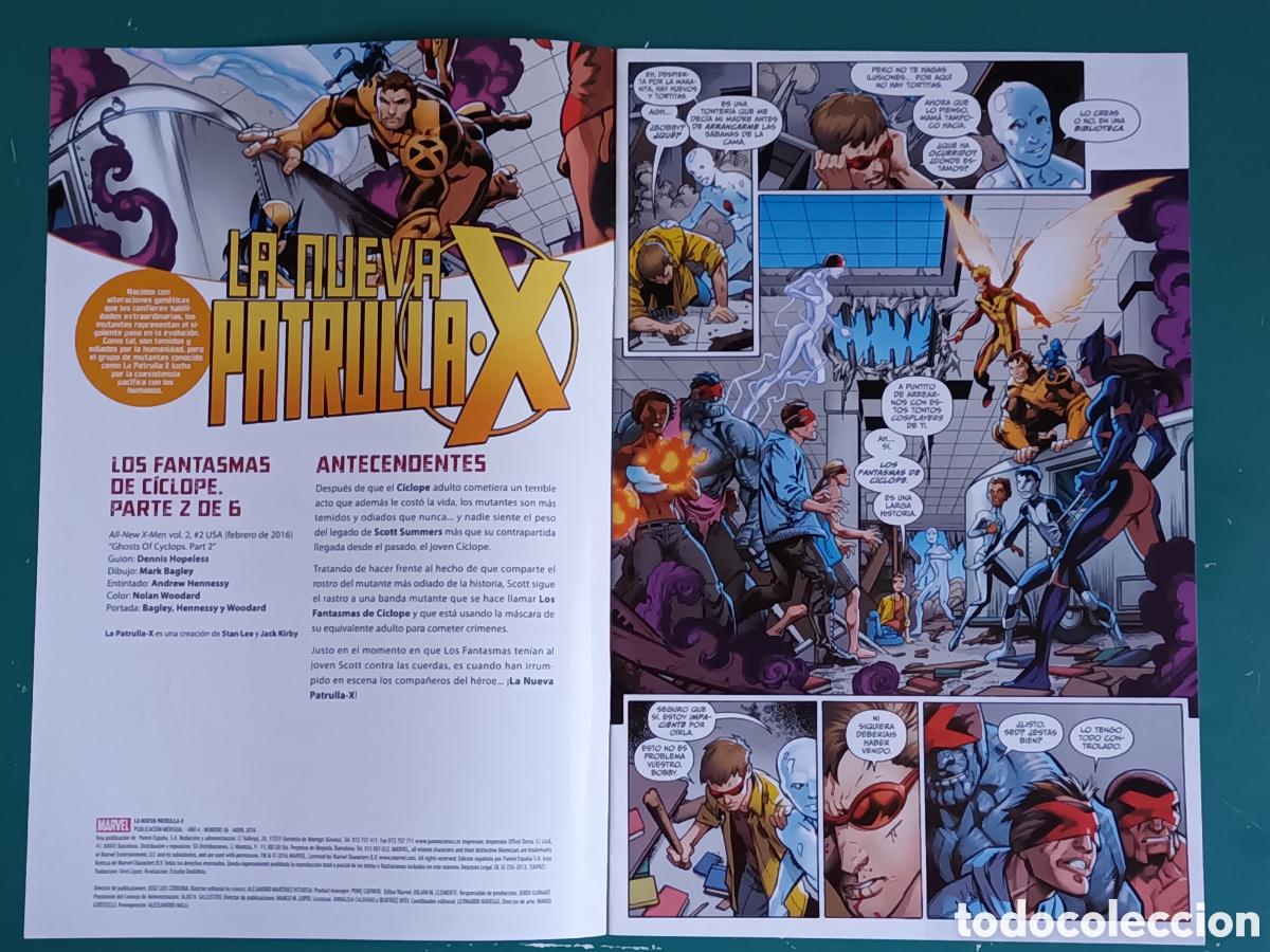 C&oacute;mics: La nueva patrulla x N&ordm; 36 Panini Marvel 2016 - Foto 2