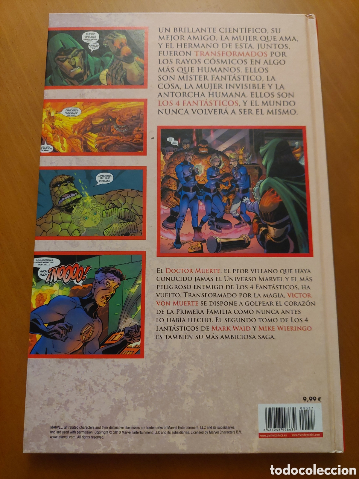 C&oacute;mics: MARVEL H&Eacute;ROES 27: LOS 4 FANT&Aacute;STICOS, IMPENSABLE - Foto 2