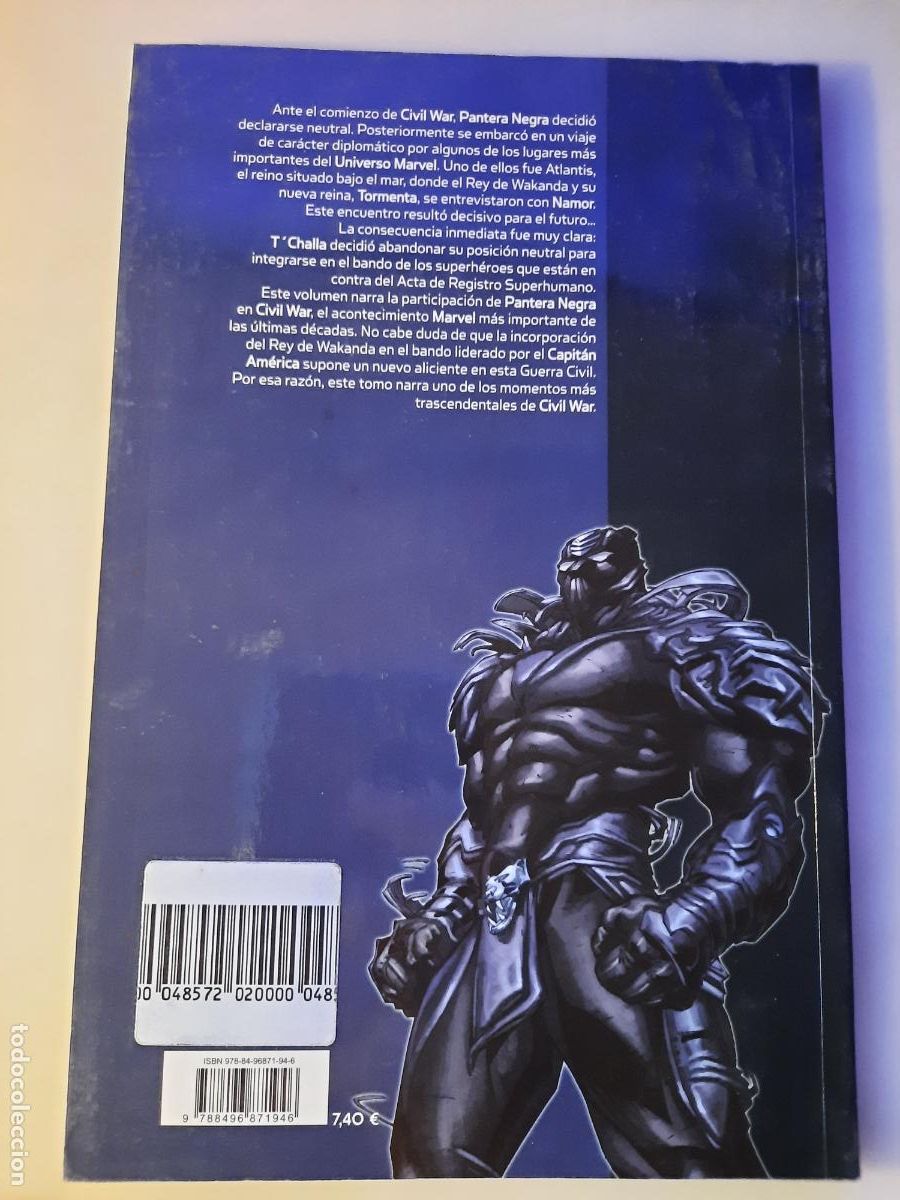 C&oacute;mics: PANTERA NEGRA N&ordm; 4 ED. PANINI - Foto 3