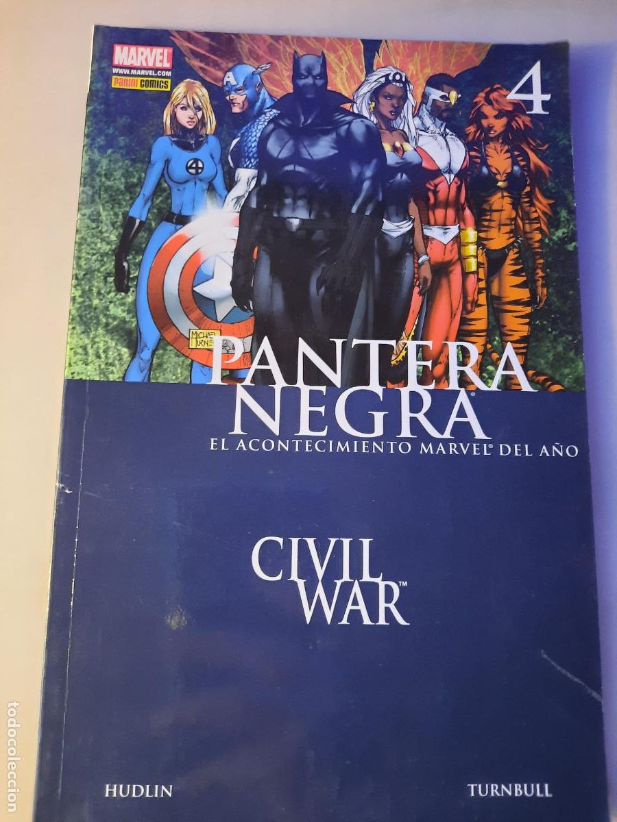C&oacute;mics: PANTERA NEGRA N&ordm; 4 ED. PANINI - Foto 1