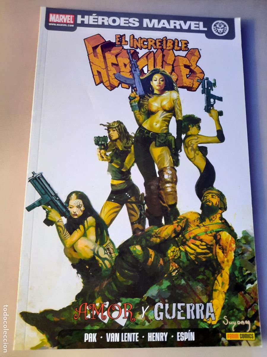 C&oacute;mics: EL INCRE&Iacute;BLE H&Eacute;RCULES: AMOR Y GUERRA N&ordm; 3 -ED. PANINI - Foto 1