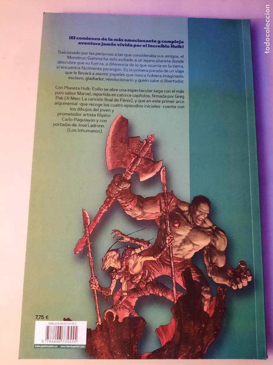 C&oacute;mics: PLANETA HULK: EXILIO N&ordm; 9 - ED. PANINI - Foto 3