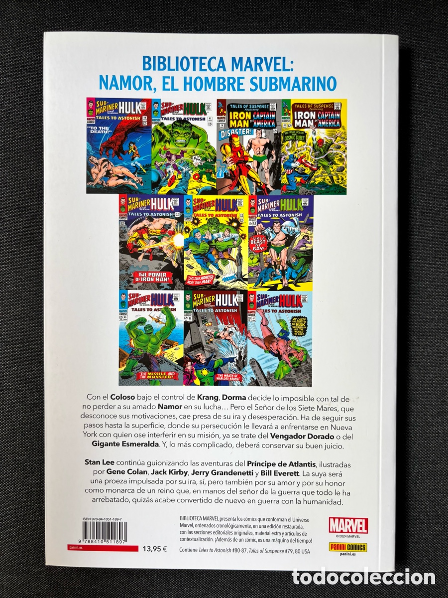 C&oacute;mics: Biblioteca Marvel Namor El Submarino 2 - Foto 2