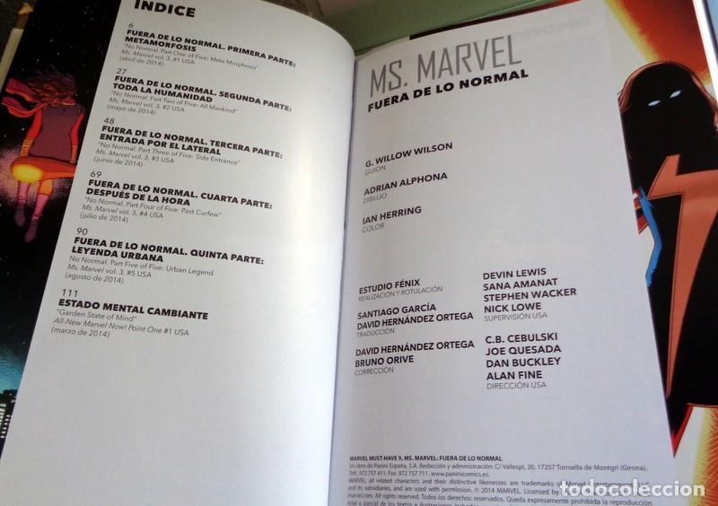 C&oacute;mics: C&Oacute;MIC TAPA DURA - MS.MARVEL FUERA DE LO NORMAL - MARVEL - PANINI COMICS - MUST HAVE. - Foto 4