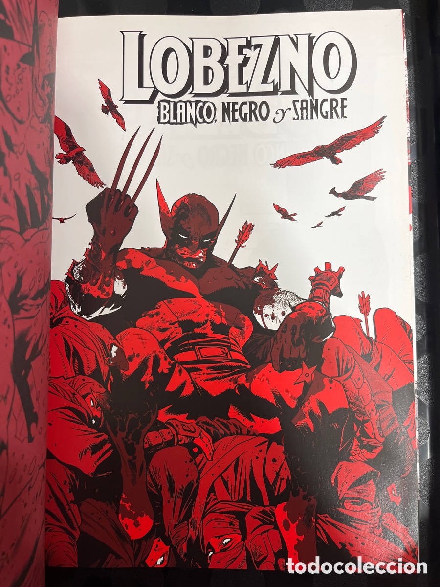 C&oacute;mics: LOBEZNO : BLANCO , NEGRO Y SANGRE ( 2021 ) - Foto 3