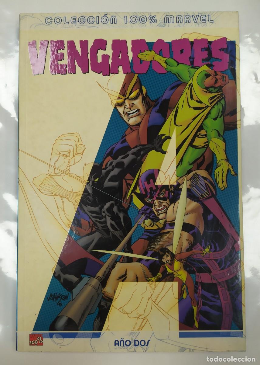 C&oacute;mics: COLECCI&Oacute;N 100% MARVEL. VENGADORES: A&Ntilde;O DOS (2007) - Foto 1