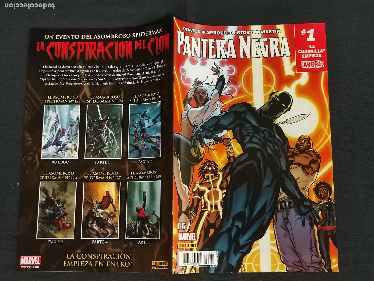 C&oacute;mics: PANTERA NEGRA - N&ordm; 7 - PANINI - - Foto 1