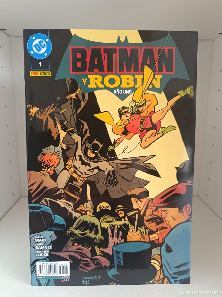 C&oacute;mics: BATMAN Y ROBIN A&Ntilde;O UNO NUMERO 1 DC PANINI COMIC - Foto 1