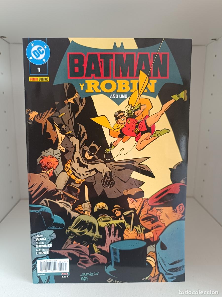 C&oacute;mics: BATMAN Y ROBIN A&Ntilde;O UNO NUMERO 1 DC PANINI COMIC - Foto 1