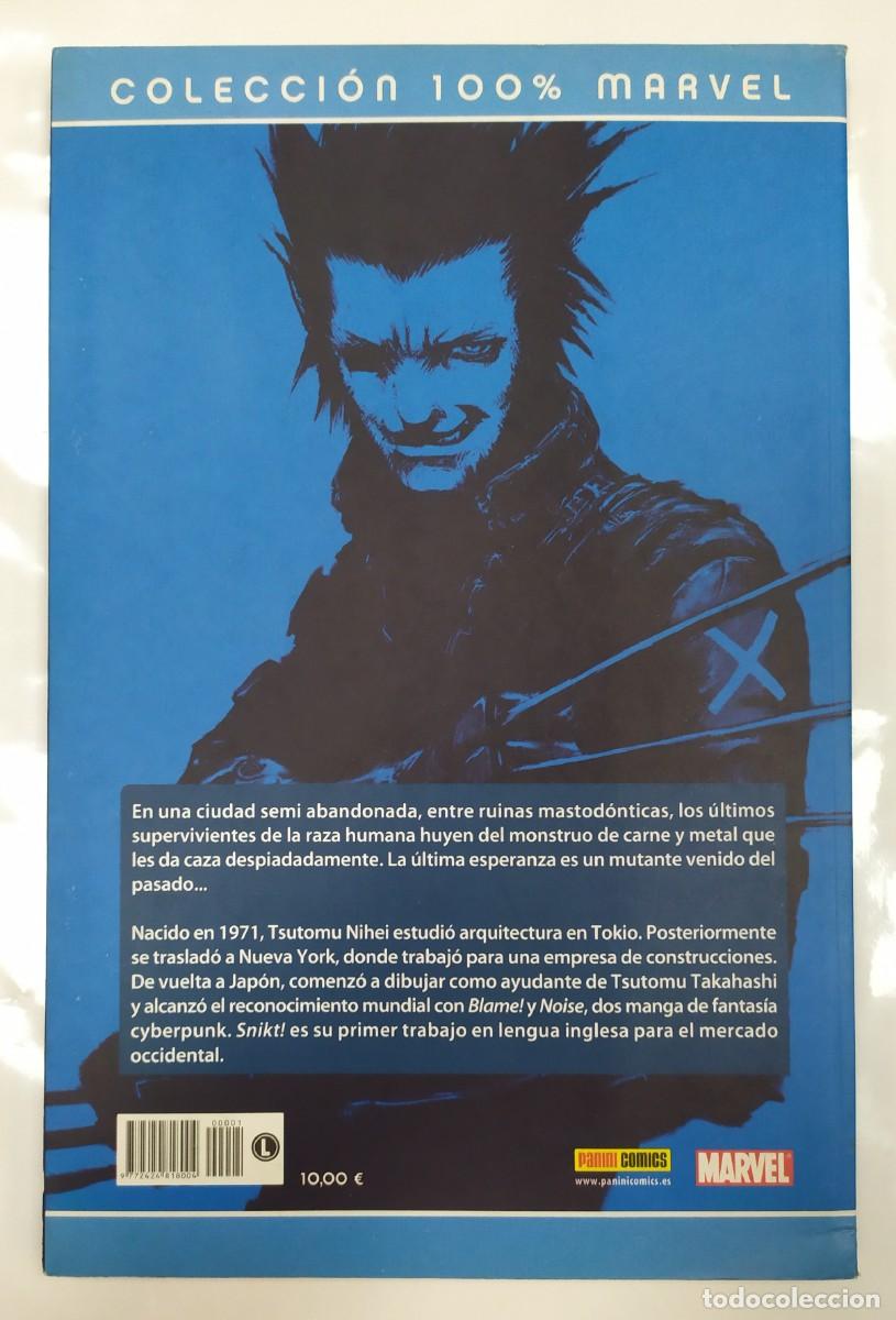 C&oacute;mics: COLECCI&Oacute;N 100% MARVEL. LOBEZNO: SNIKT! (2005) - Foto 2