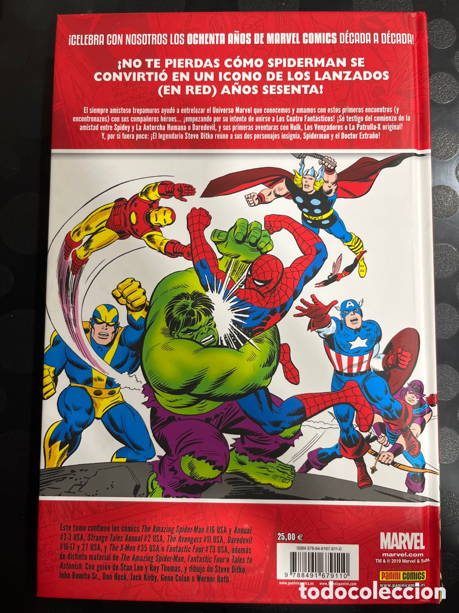 C&oacute;mics: D&Eacute;CADAS N.3 MARVEL EN LOS A&Ntilde;OS 60 : SPIDERMAN EN EL UNIVERSO MARVEL ( 2019 ) - Foto 2