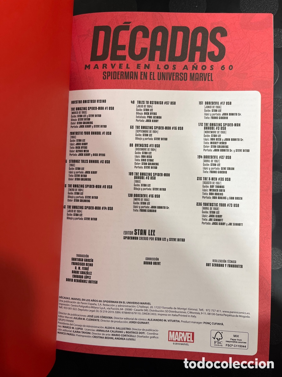 C&oacute;mics: D&Eacute;CADAS N.3 MARVEL EN LOS A&Ntilde;OS 60 : SPIDERMAN EN EL UNIVERSO MARVEL ( 2019 ) - Foto 3