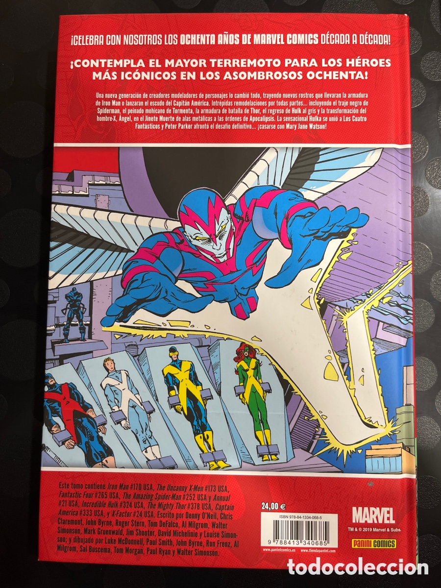 C&oacute;mics: D&Eacute;CADAS N.5 MARVEL EN LOS A&Ntilde;OS 80 : EVOLUCIONES INCRE&Iacute;BLES ( 2019 ) - Foto 2