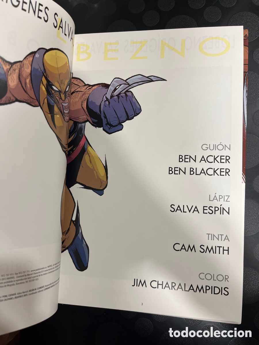 C&oacute;mics: LOBEZNO : OR&Iacute;GENES SALVAJES 100% MARVEL HC ( 2020 ) - Foto 3