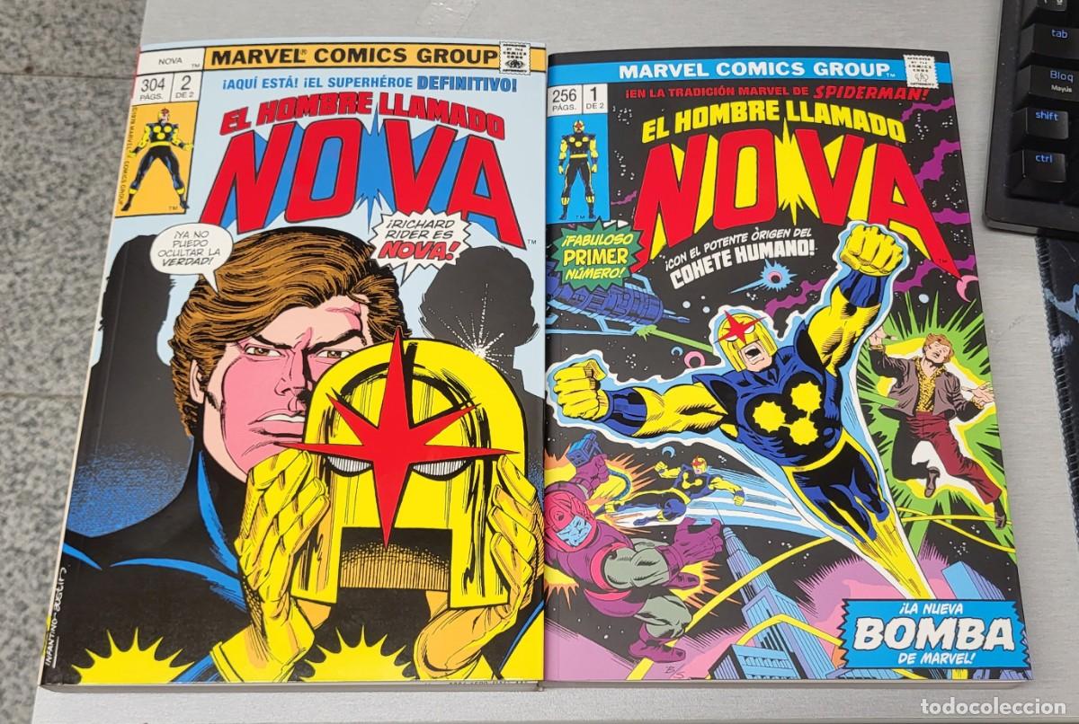 C&oacute;mics: NOVA EL COHETE HUMANO &iexcl; COMPLETA 2 TOMOS ! MARVEL LIMITED EDITION / MARVEL - PANINI N&ordm; 1 Y 2 - Foto 1