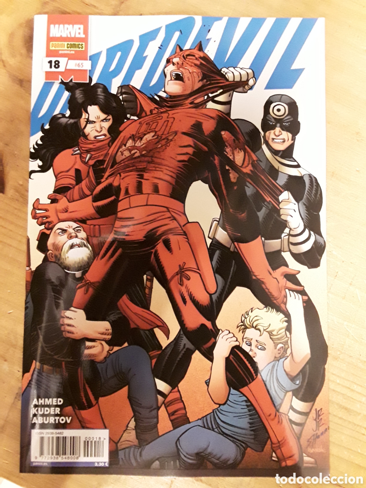 C&oacute;mics: Daredevil 18 / 65 (grapa) - Ahmed, Kuder, Aburtov - Panini / Marvel - Foto 1