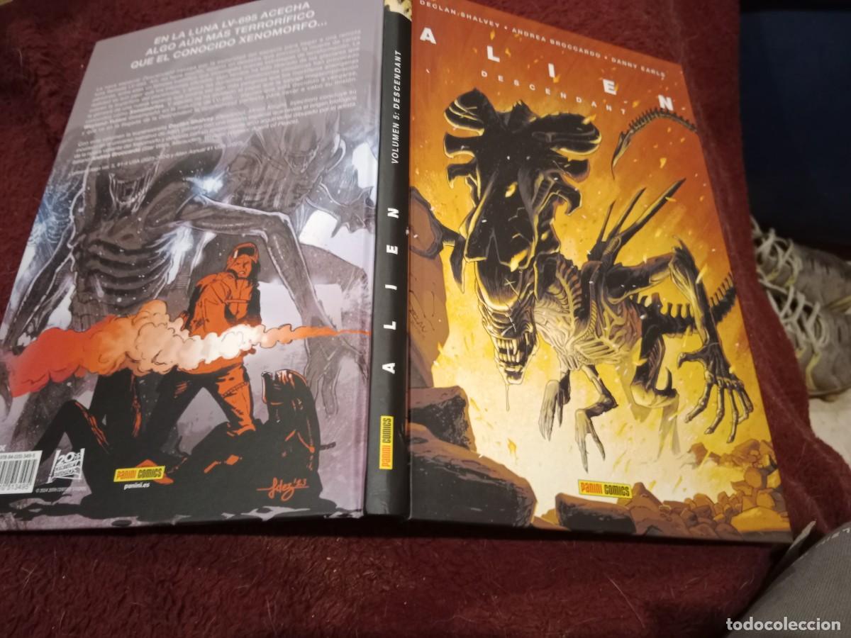 C&oacute;mics: ALIEN VOLUMEN 5 DESCENDANT -PANINI 2023 - Foto 1