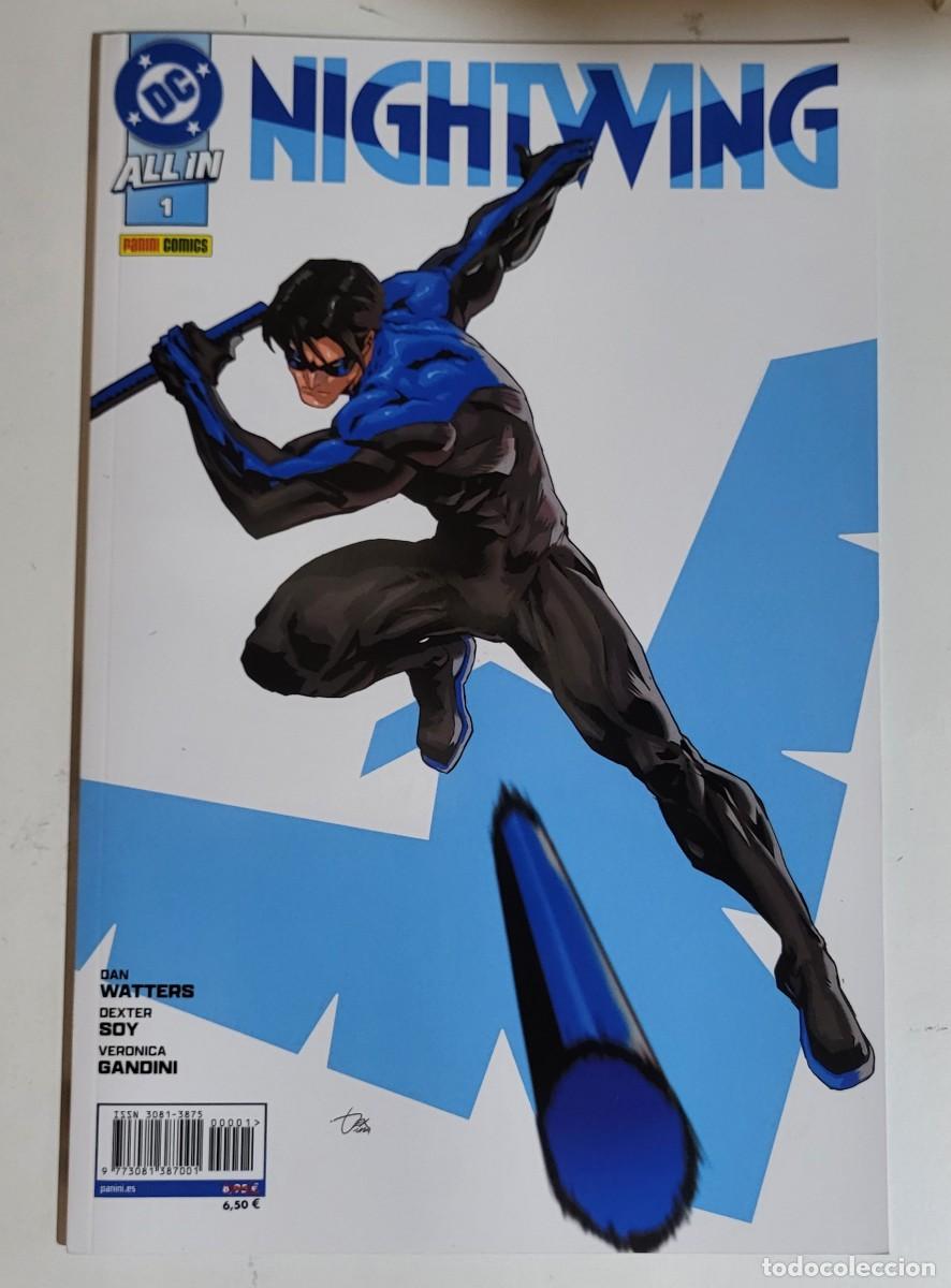 C&oacute;mics: NIGHTWING N&ordm; 1 - DAN WATTERS / ALL IN DC - PANINI - Foto 1
