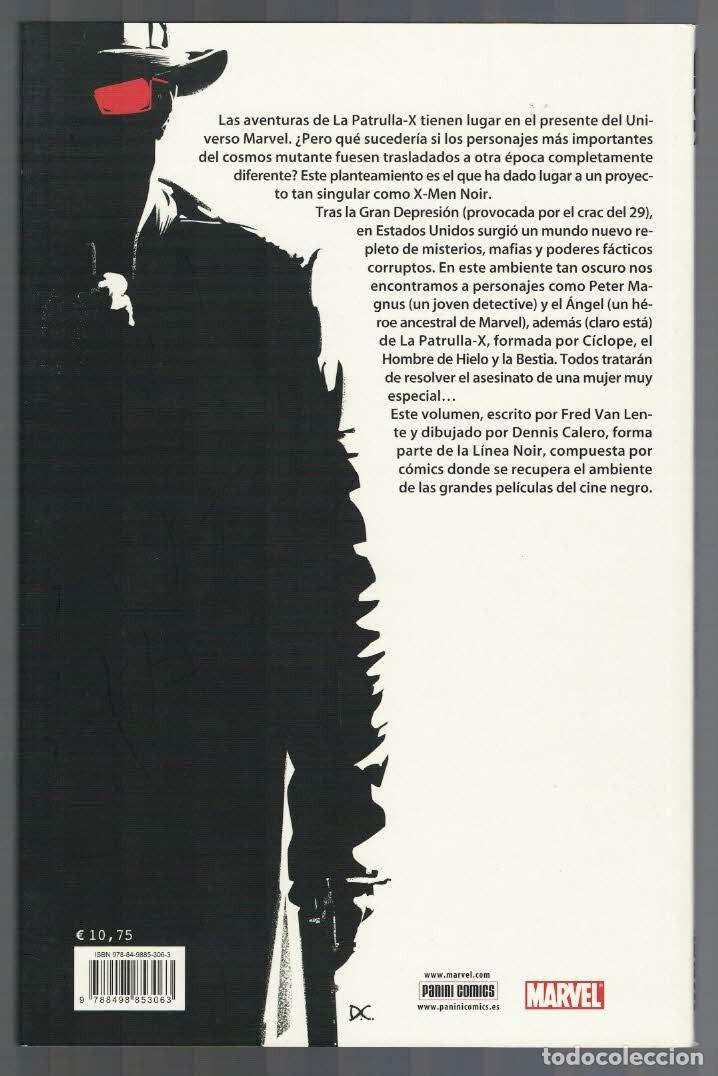 C&oacute;mics: X-MEN NOIR COLECCI&Oacute;N 100% MARVEL PANINI 2009, excelente estado - Foto 2