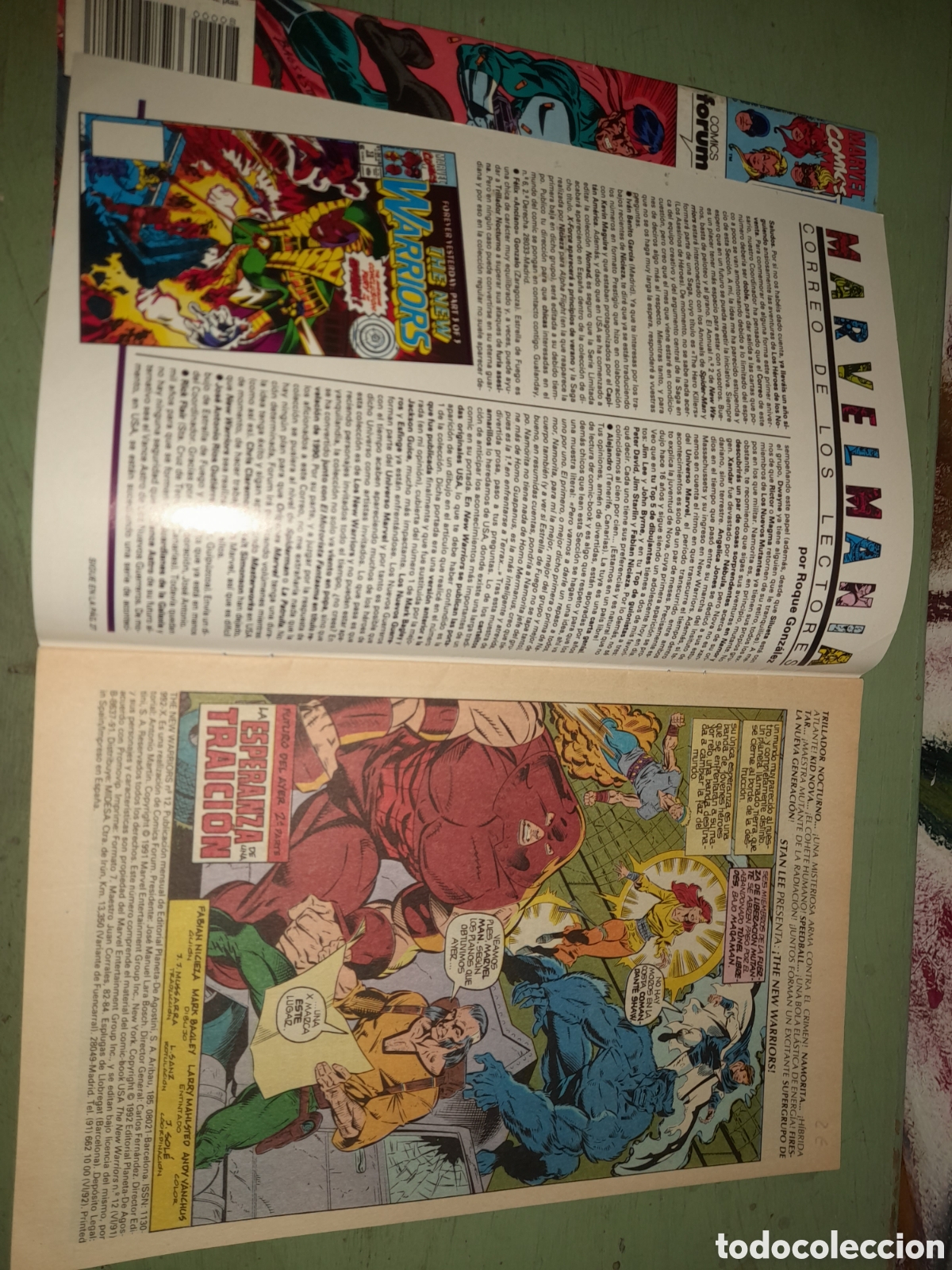 C&oacute;mics: The New Warriors n&uacute;meros 8 y 12 - Foto 3