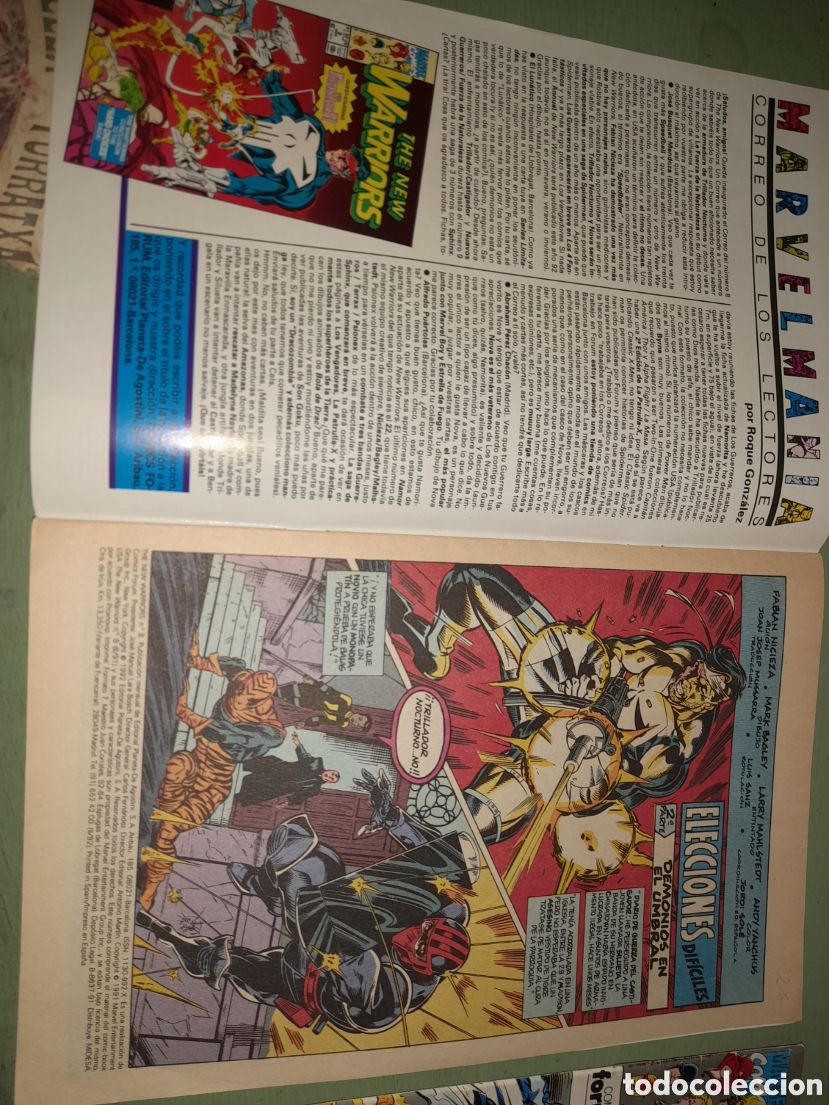 C&oacute;mics: The New Warriors n&uacute;meros 8 y 12 - Foto 4