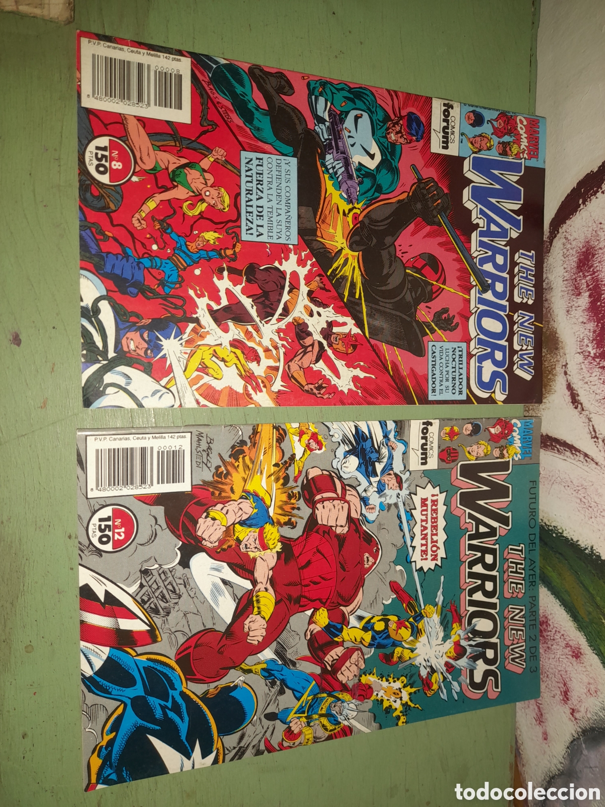 C&oacute;mics: The New Warriors n&uacute;meros 8 y 12 - Foto 1