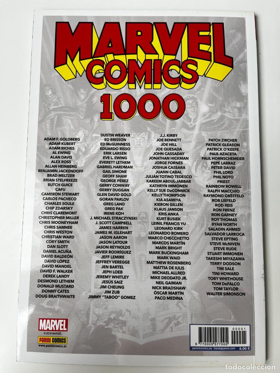 C&oacute;mics: MARVEL COMICS 1000 80 A&Ntilde;OS PANINI - Foto 2