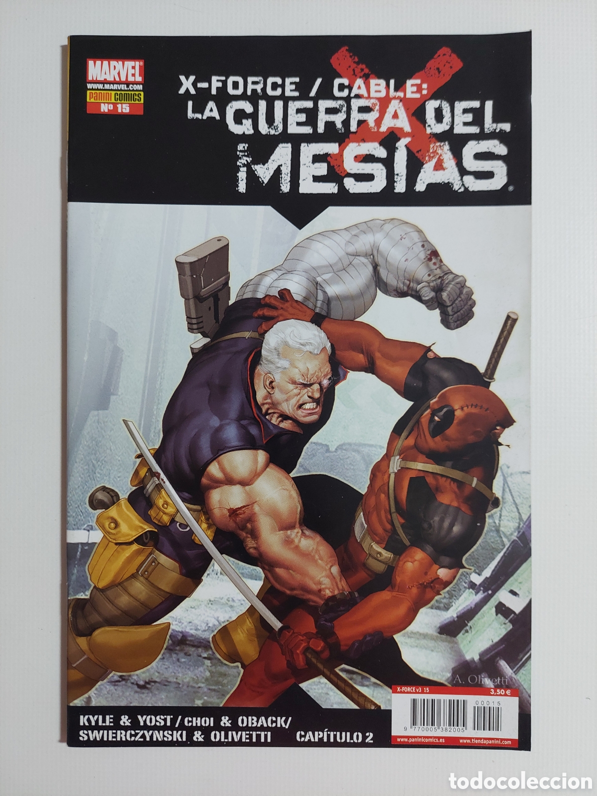 C&oacute;mics: X-FORCE / CABLE - N&ordm; 15 - LA GUERRA DEL MES&Iacute;AS - GRAPA MARVEL PANINI 2010 - Foto 1