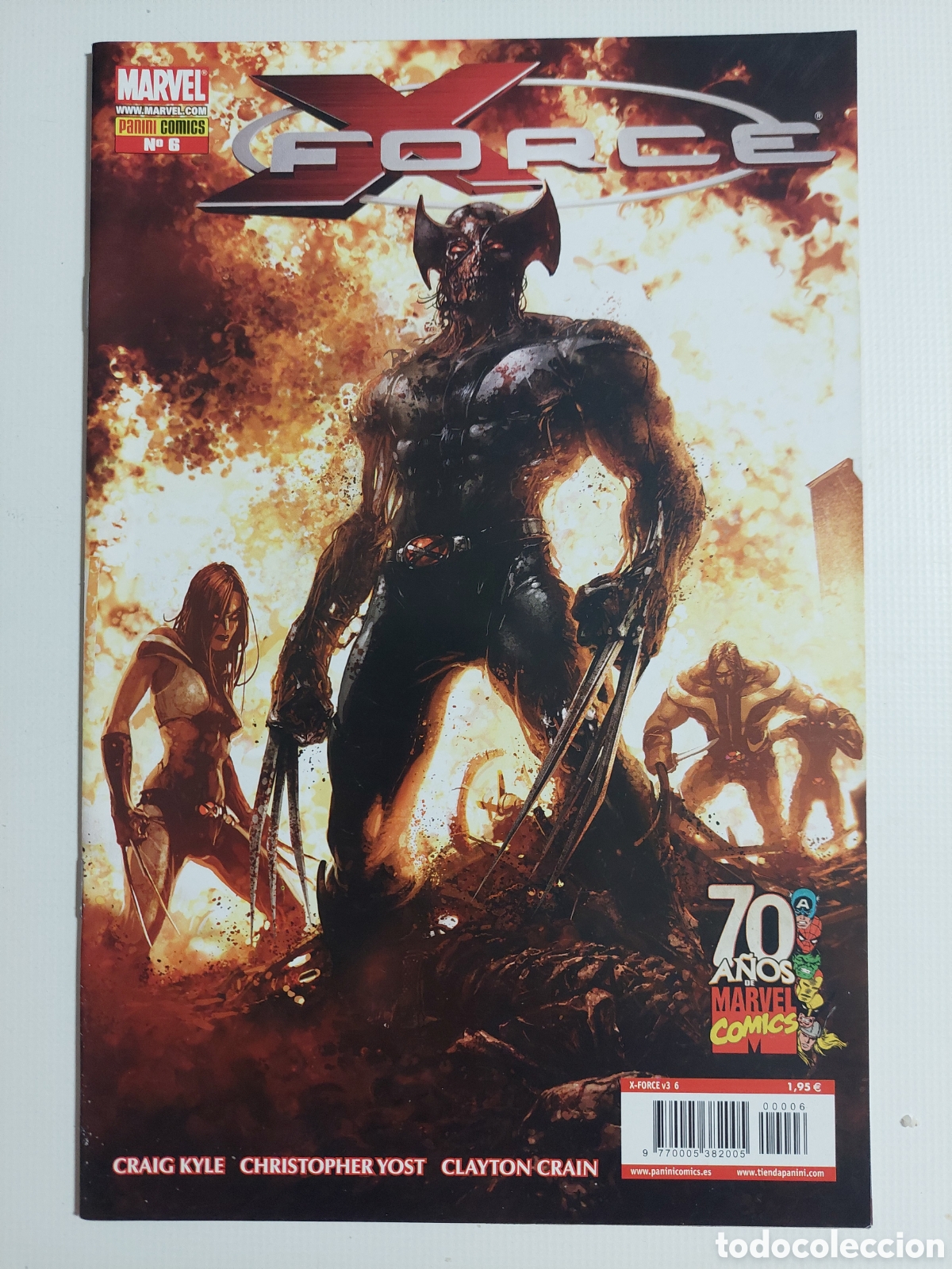 C&oacute;mics: X-FORCE N&ordm; 6 - KYLE YOST - GRAPA MARVEL PANINI - Foto 1