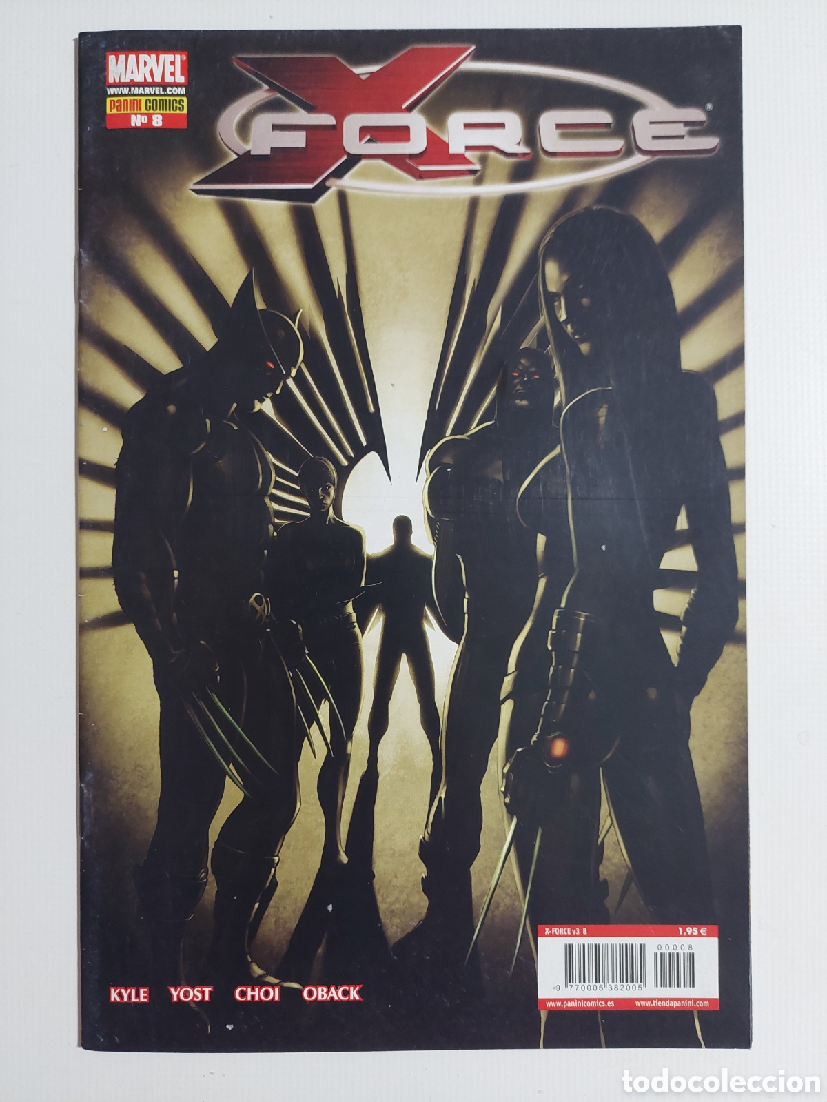 C&oacute;mics: X-FORCE - N&ordm; 8 - GRAPA MARVEL PANINI 2009 - Foto 1