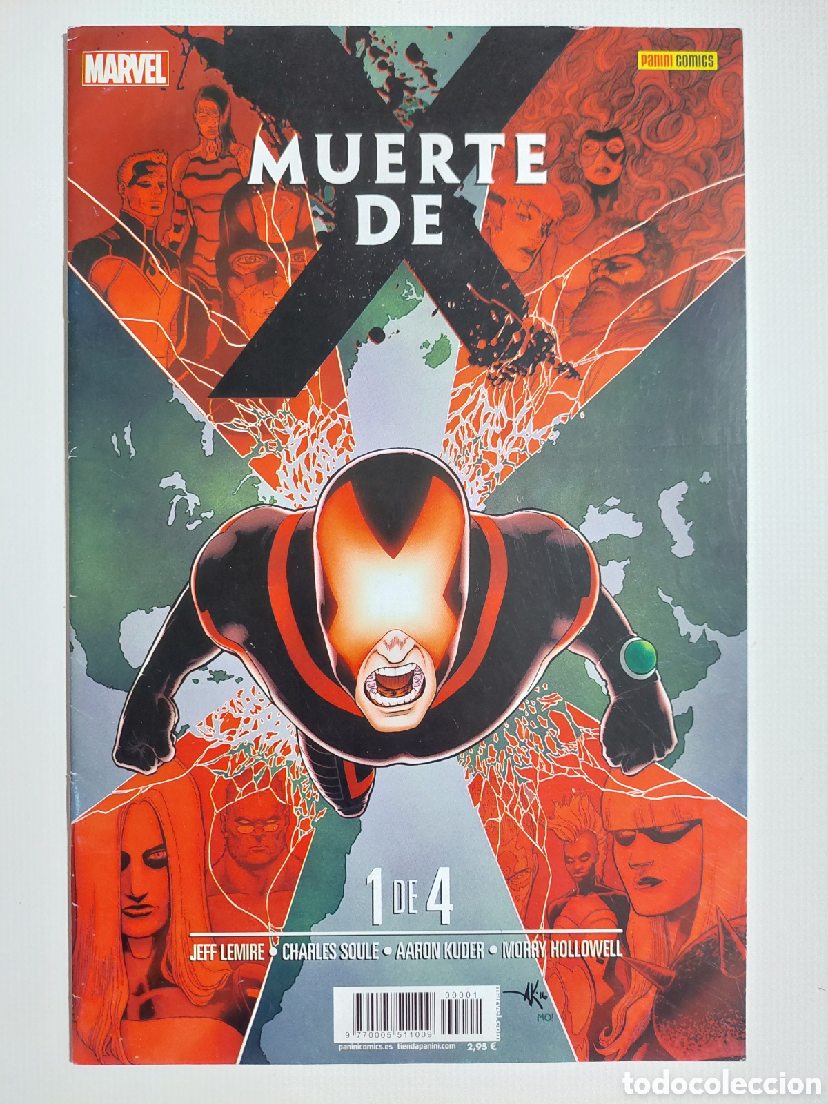 C&oacute;mics: MUERTE DE X N&ordm; 1 - GRAPA MARVEL PANINI - Foto 1