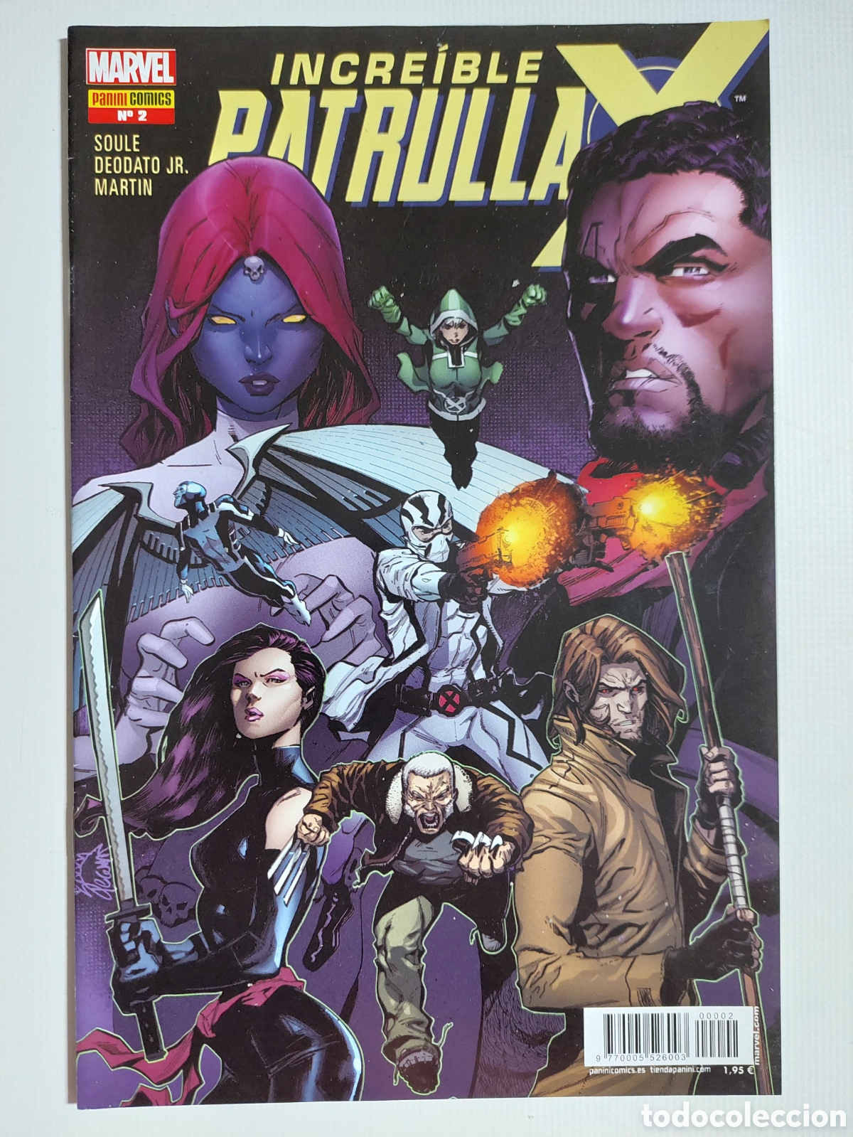 C&oacute;mics: LA INCRE&Iacute;BLE PATRULLA-X N&ordm; 2 - PANINI MARVEL GRAPA 2018 - Foto 1