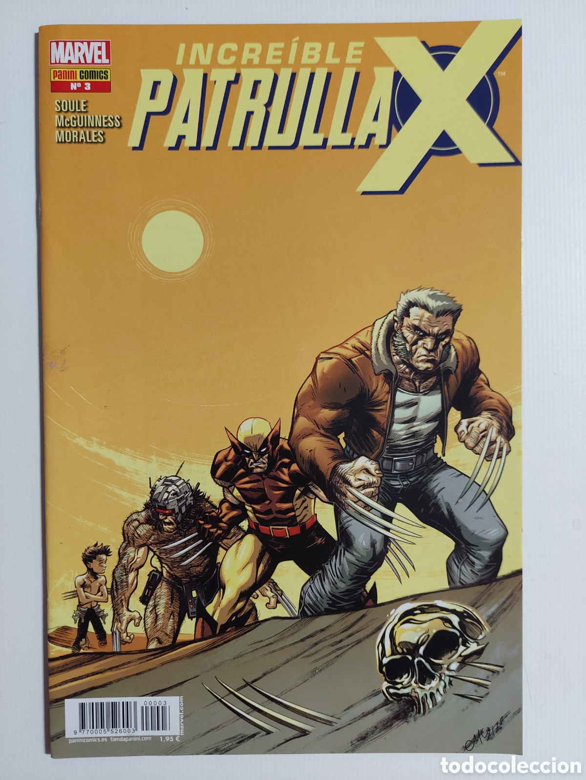 C&oacute;mics: LA INCRE&Iacute;BLE PATRULLA-X N&ordm; 3 - PANINI MARVEL GRAPA 2018 - Foto 1