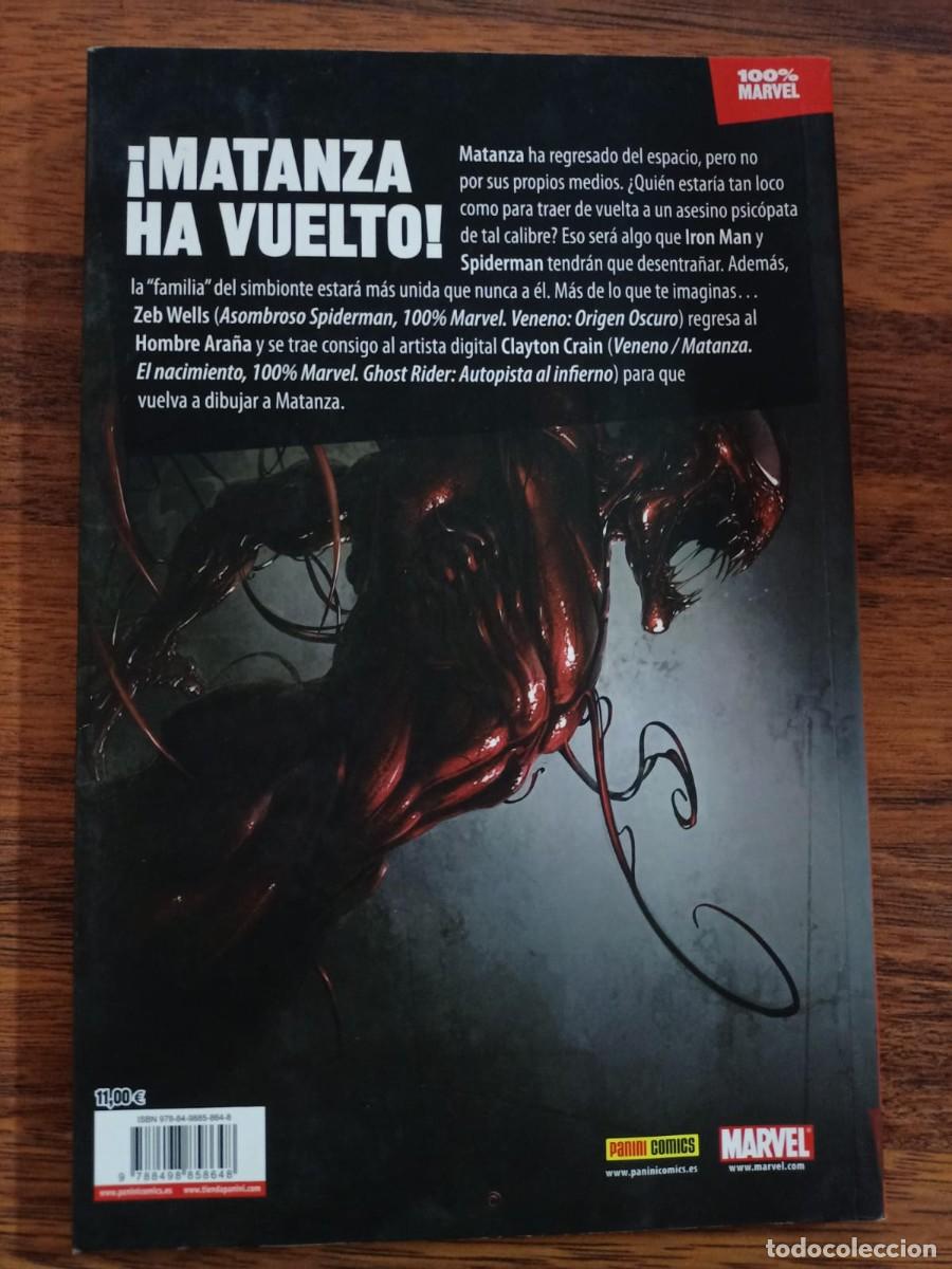 C&oacute;mics: SPIDERMAN. IRON MAN. EL REGRESO DE MATANZA. Colecci&oacute;n 100% Marvel - Foto 2