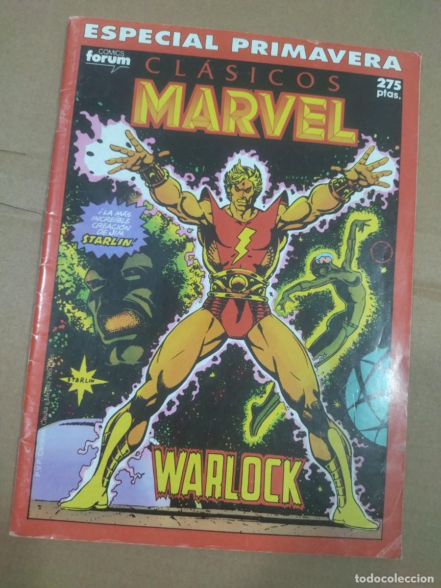 C&oacute;mics: Especial Primavera Cl&aacute;sicos Marvel warlock comics forum 1990 - Foto 1