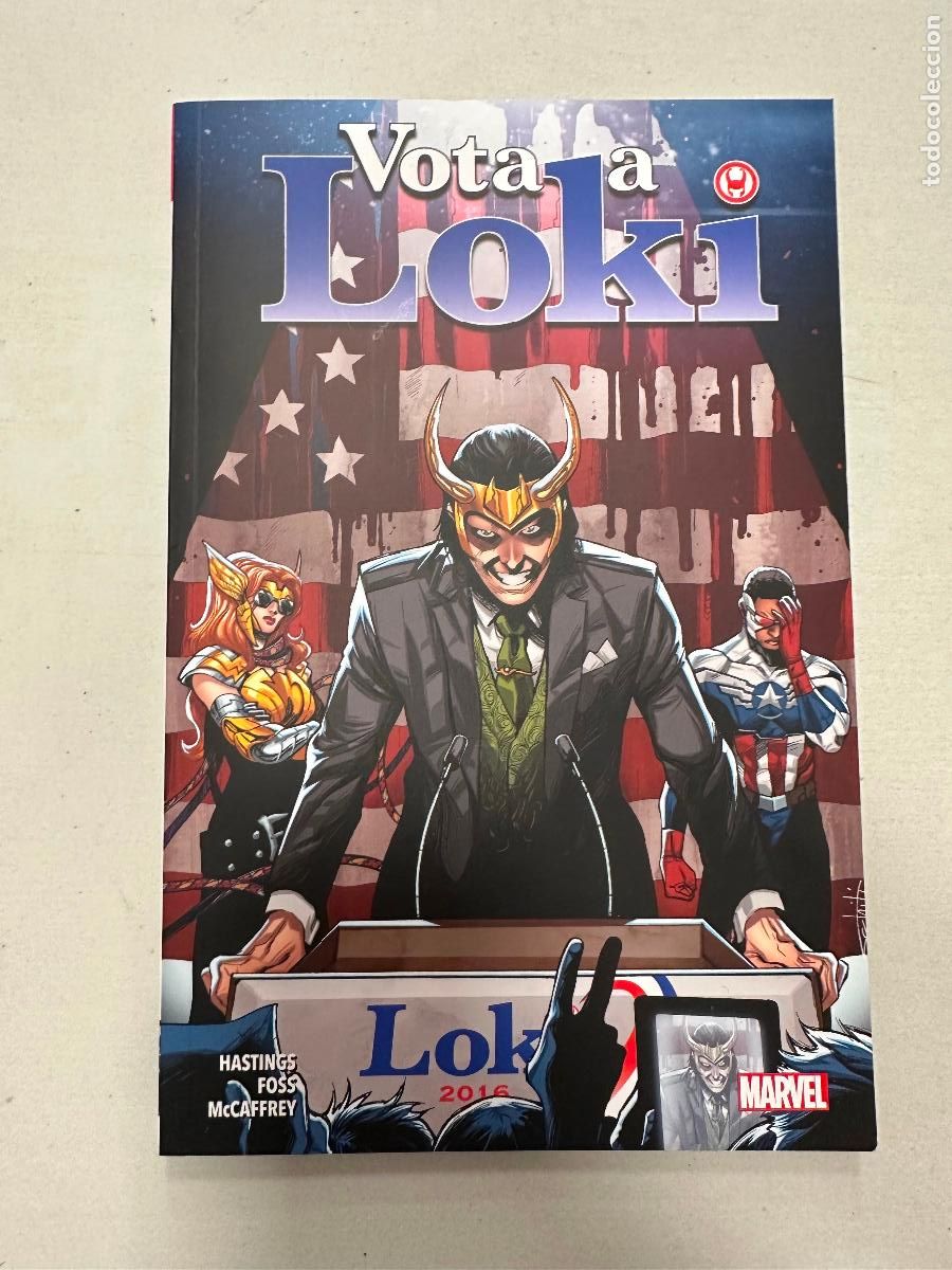 C&oacute;mics: VOTA A LOKI - HASTINGS,CHRISTOPHER/FOSS,LANGDON - Foto 1