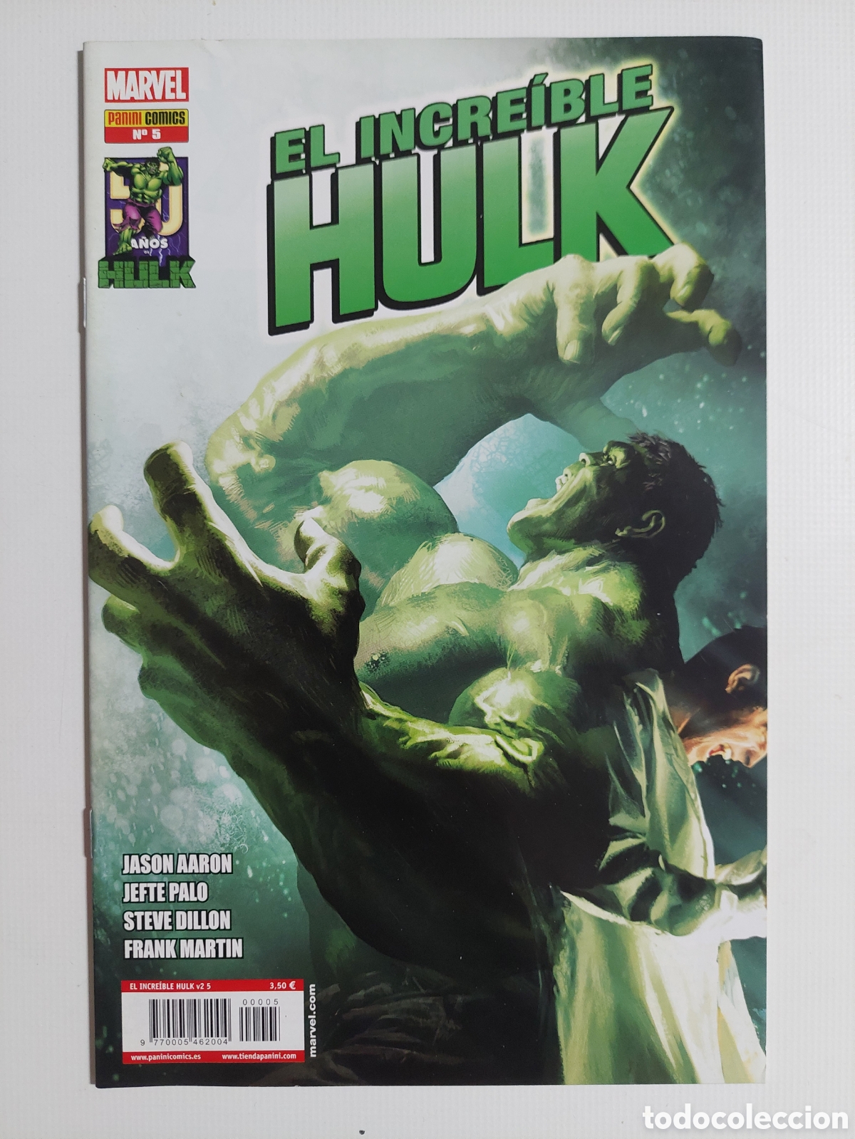 C&oacute;mics: EL INCRE&Iacute;BLE HULK N&ordm; 5 - GRAPA MARVEL PANINI 2012 - Foto 1