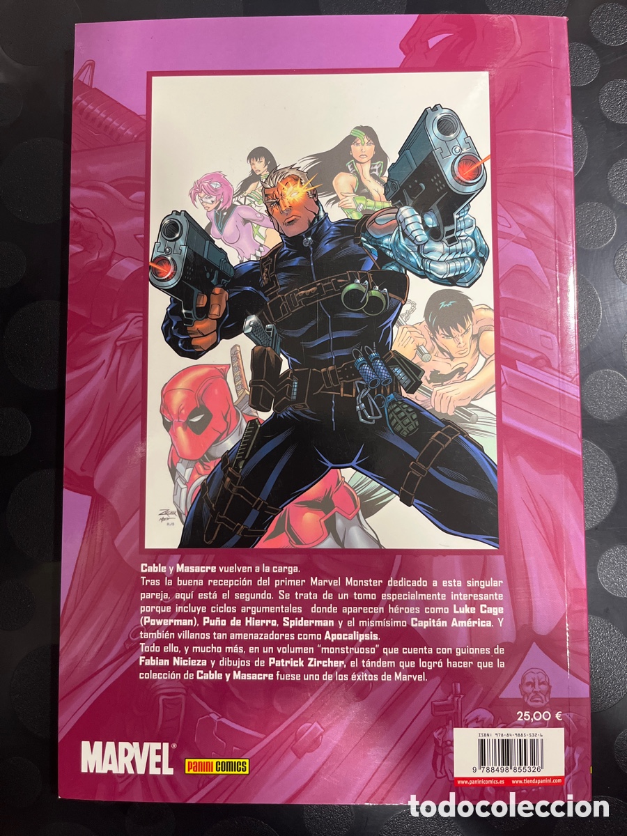 C&oacute;mics: CABLE & MASACRE N.2 MARVEL MONSTER ( 2008/2011 ) - Foto 2