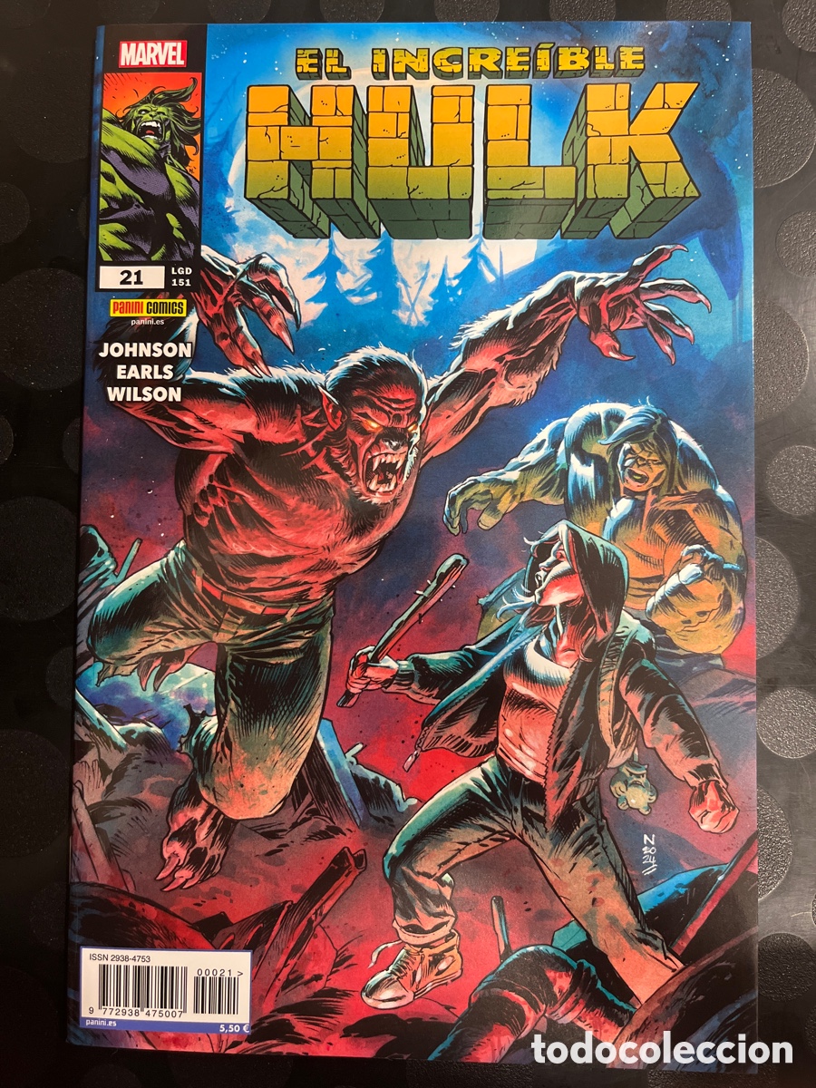 C&oacute;mics: EL INCRE&Iacute;BLE HULK VOL.2 N.151 / 21 LOBOS DEL VIEJO MUNDO ( 2012/&hellip; )