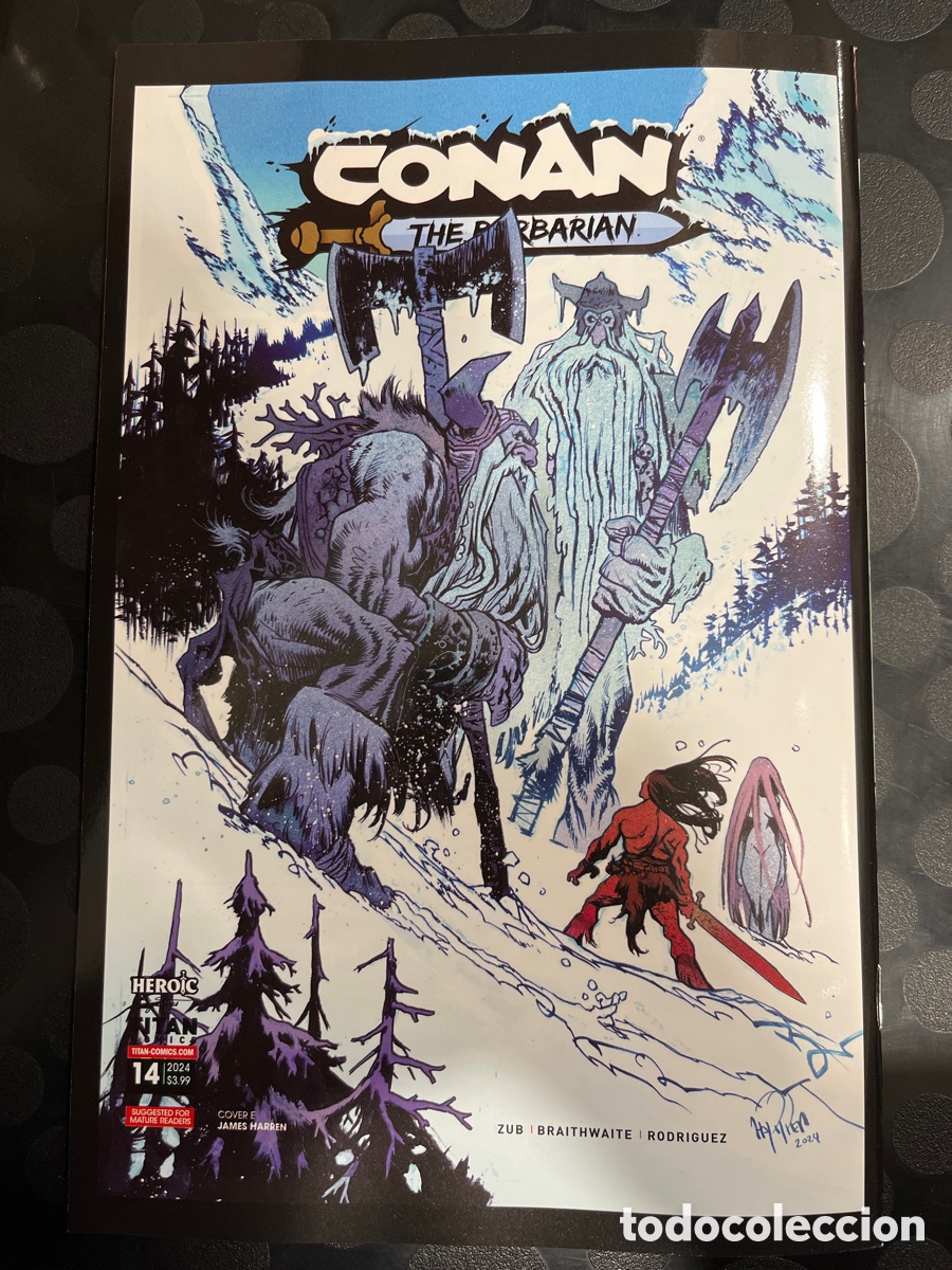 C&oacute;mics: CONAN EL B&Aacute;RBARO N.23 / 7 G&Eacute;LIDA FE ( 2023/&hellip; ) - Foto 2