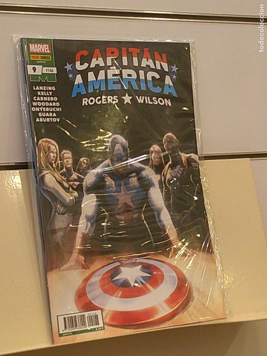C&oacute;mics: CAPITAN AMERICA ROGERS & WILSON N&ordm; 9-146 MARVEL - PANINI - Foto 1