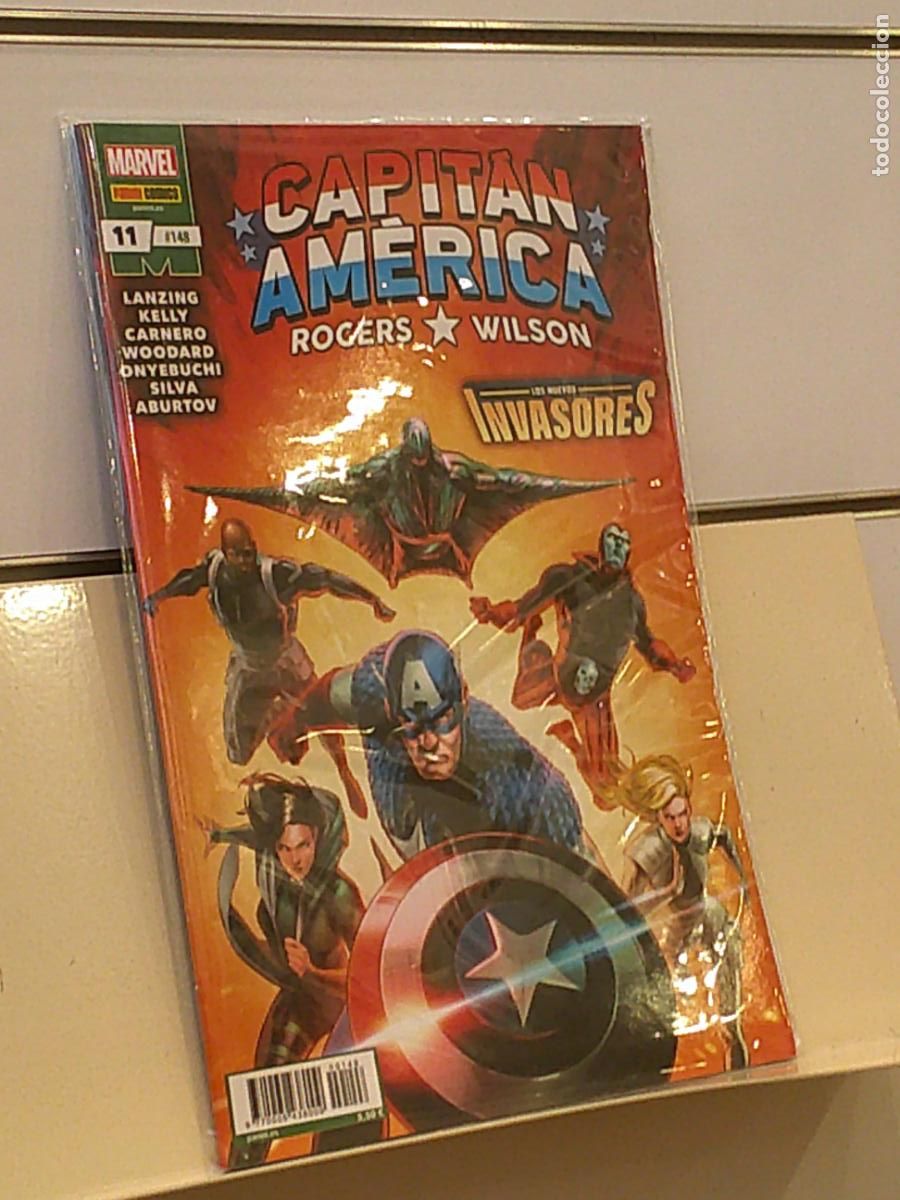 C&oacute;mics: CAPITAN AMERICA ROGERS & WILSON N&ordm; 11-148 MARVEL - PANINI - Foto 1